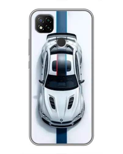 Чохол для Xiaomi Redmi 9c з картинкою «Вид зверху — BMW M» Чохол для Xiaomi Redmi 9c з картинкою «Вид зверху — BMW M»