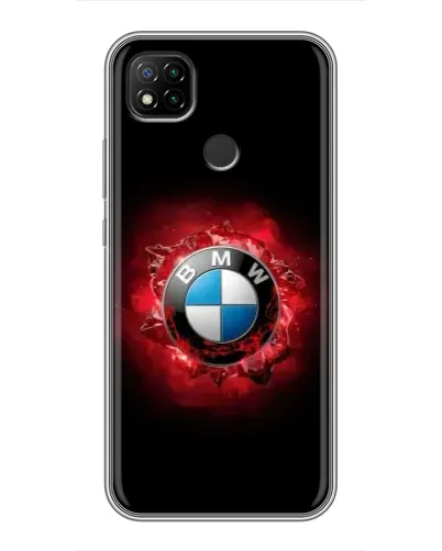 Чохол для Xiaomi Redmi 9c з картинкою «Логотип BMW — спалах» Чохол для Xiaomi Redmi 9c з картинкою «Логотип BMW — спалах»