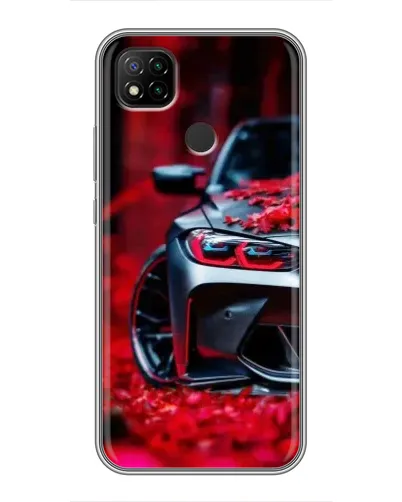 Чохол для Xiaomi Redmi 9c з картинкою «Спортивна BMW та квіти» Чохол для Xiaomi Redmi 9c з картинкою «Спортивна BMW та квіти»