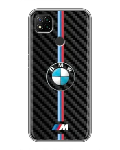 Чохол для Xiaomi Redmi 9c з картинкою «Емблема BMW та карбон» Чохол для Xiaomi Redmi 9c з картинкою «Емблема BMW та карбон»