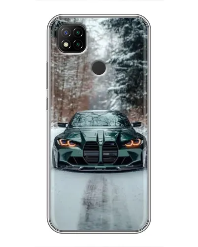 Чохол для Xiaomi Redmi 9c з картинкою «BMW у зимовому лісі» Чохол для Xiaomi Redmi 9c з картинкою «BMW у зимовому лісі»