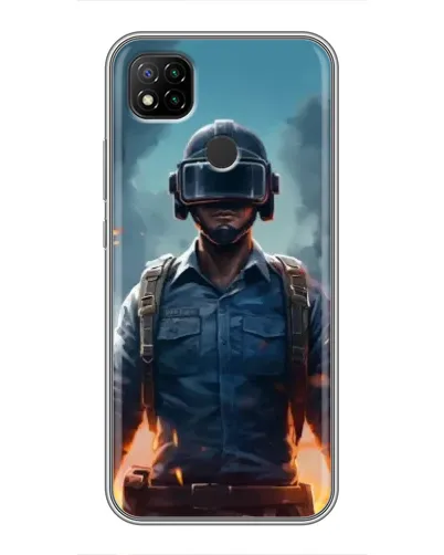 Чохол для Xiaomi Redmi 9c з картинкою «PUBG — реалістичний герой» Чохол для Xiaomi Redmi 9c з картинкою «PUBG — реалістичний герой»