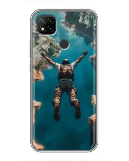 Чохол для Xiaomi Redmi 9c з картинкою «PUBG — вільне падіння»
