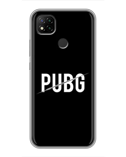 Чохол для Xiaomi Redmi 9c з картинкою «PUBG — білий логотип» Чохол для Xiaomi Redmi 9c з картинкою «PUBG — білий логотип»