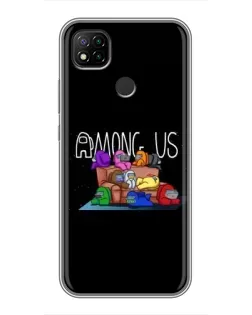 Чохол для Xiaomi Redmi 9c з картинкою «Логотип Among Us» Чохол для Xiaomi Redmi 9c з картинкою «Логотип Among Us»