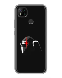 Чехол для Xiaomi Redmi 9c с картинкой «Among Us шлем» Чехол для Xiaomi Redmi 9c с картинкой «Among Us шлем»