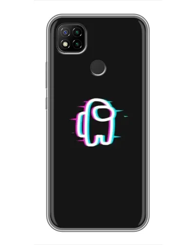 Чохол для Xiaomi Redmi 9c з картинкою «Among Us неон»