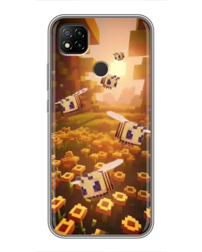 Чохол для Xiaomi Redmi 9c з картинкою «Поле соняшників»