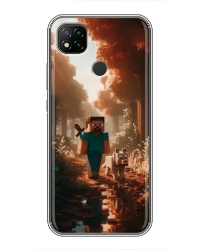 Чохол для Xiaomi Redmi 9c з картинкою «Стів у лісі»
