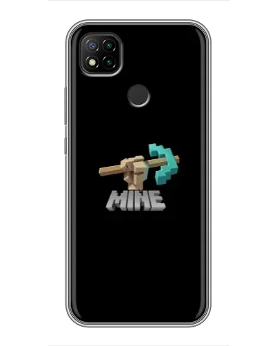 Чохол для Xiaomi Redmi 9c з картинкою «Алмазне кайло»