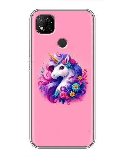 Чехол для Xiaomi Redmi 9c с картинкой «Сказочный единорог»