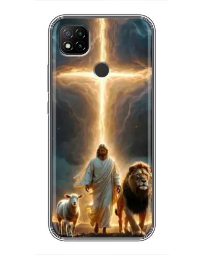 Чохол для Xiaomi Redmi 9c з картинкою «Лев Юди та Світло»