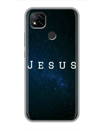 Чохол для Xiaomi Redmi 9c з картинкою «Зоряне небо Jesus»