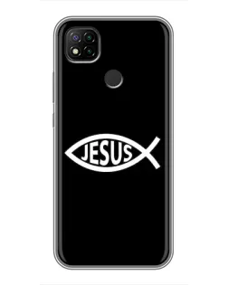 Чохол для Xiaomi Redmi 9c з картинкою «Класичний Jesus»