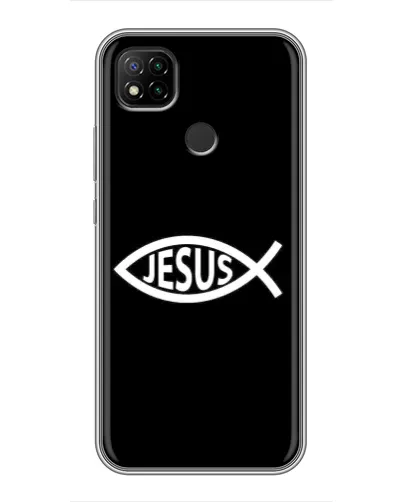 Чохол для Xiaomi Redmi 9c з картинкою «Класичний Jesus»