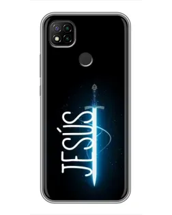 Чохол для Xiaomi Redmi 9c з картинкою «Меч Духа Jesus»