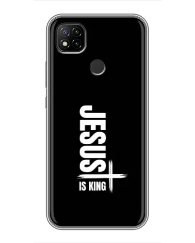 Чохол для Xiaomi Redmi 9c з картинкою «Вертикаль віри Jesus»