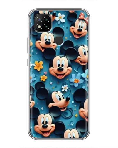 Чохол для Xiaomi Redmi 9c з картинкою «Паттерн Міккі та Мінні» Чохол для Xiaomi Redmi 9c з картинкою «Паттерн Міккі та Мінні»