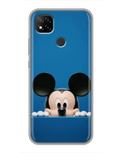 Чохол для Xiaomi Redmi 9c з картинкою «Міккі виглядає» Чохол для Xiaomi Redmi 9c з картинкою «Міккі виглядає»