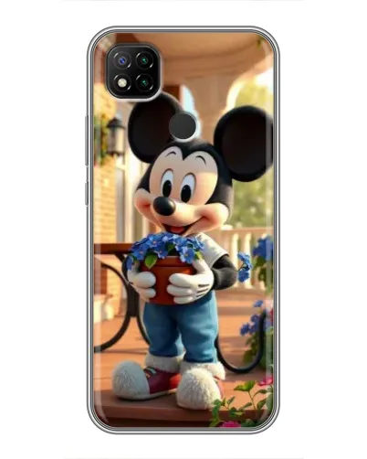 Чохол для Xiaomi Redmi 9c з картинкою «Міккі садівник» Чохол для Xiaomi Redmi 9c з картинкою «Міккі садівник»