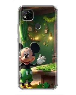 Чохол для Xiaomi Redmi 9c з картинкою «Міккі в майстерні»