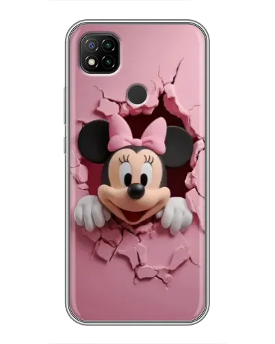 Чохол для Xiaomi Redmi 9c з картинкою «Мінні крізь стіну» Чохол для Xiaomi Redmi 9c з картинкою «Мінні крізь стіну»