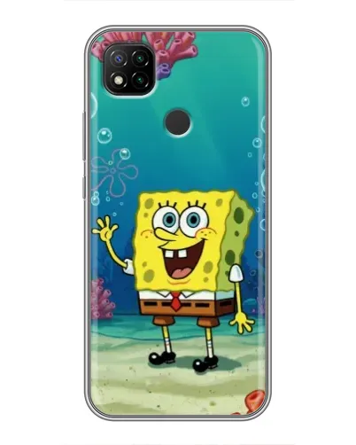 Чохол для Xiaomi Redmi 9c з картинкою «Підводний привіт»