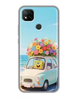 Чохол для Xiaomi Redmi 9c з картинкою «Автомобільна подорож»