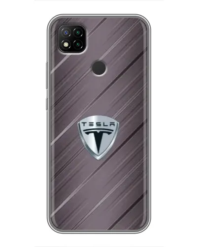 Чохол для Xiaomi Redmi 9c з картинкою «Металева текстура Tesla» Чохол для Xiaomi Redmi 9c з картинкою «Металева текстура Tesla»