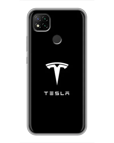 Чохол для Xiaomi Redmi 9c з картинкою «Tesla White Logo» Чохол для Xiaomi Redmi 9c з картинкою «Tesla White Logo»