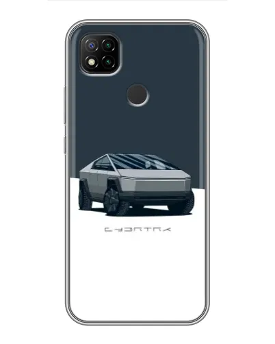 Чохол для Xiaomi Redmi 9c з картинкою «Сріблястий Cybertruck Tesla» Чохол для Xiaomi Redmi 9c з картинкою «Сріблястий Cybertruck Tesla»