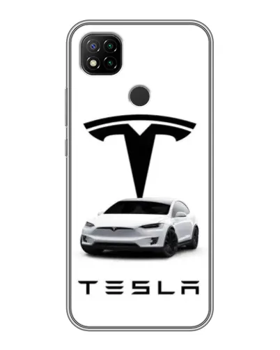 Чохол для Xiaomi Redmi 9c з картинкою «Tesla White Style» Чохол для Xiaomi Redmi 9c з картинкою «Tesla White Style»