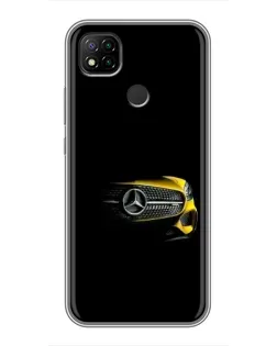 Чохол для Xiaomi Redmi 9c з картинкою «Mercedes — ретро стиль»