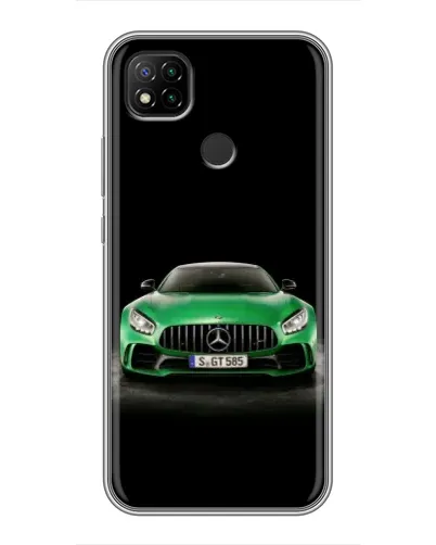 Чохол для Xiaomi Redmi 9c з картинкою «Mercedes — неоновий лого» Чохол для Xiaomi Redmi 9c з картинкою «Mercedes — неоновий лого»