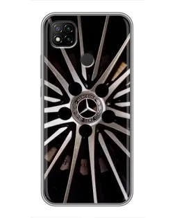 Чохол для Xiaomi Redmi 9c з картинкою «Диск Mercedes»