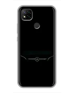 Чохол для Xiaomi Redmi 9c з картинкою «Mercedes Stealth Look»