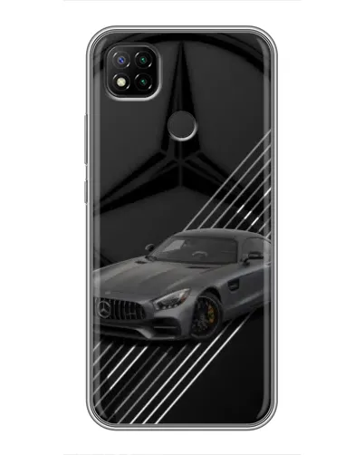Чохол для Xiaomi Redmi 9c з картинкою «Mercedes AMG — графіка» Чохол для Xiaomi Redmi 9c з картинкою «Mercedes AMG — графіка»