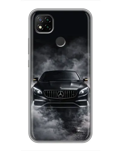 Чохол для Xiaomi Redmi 9c з картинкою «Mercedes у диму» Чохол для Xiaomi Redmi 9c з картинкою «Mercedes у диму»