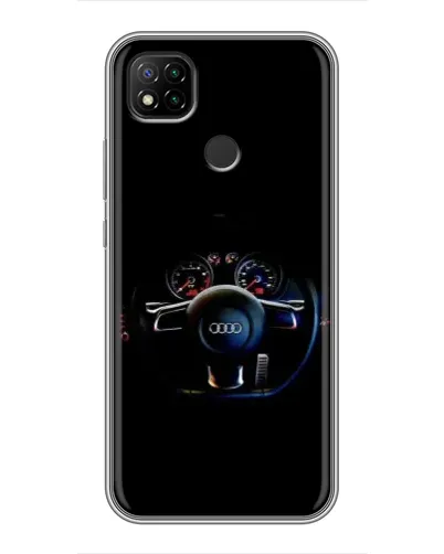 Чохол для Xiaomi Redmi 9c з картинкою «Салон Audi — кермо» Чохол для Xiaomi Redmi 9c з картинкою «Салон Audi — кермо»