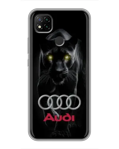 Чохол для Xiaomi Redmi 9c з картинкою «Пантера та Audi» Чохол для Xiaomi Redmi 9c з картинкою «Пантера та Audi»