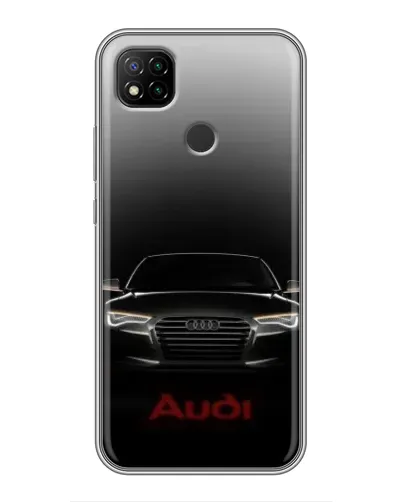 Чохол для Xiaomi Redmi 9c з картинкою «Audi — градієнтний контур» Чохол для Xiaomi Redmi 9c з картинкою «Audi — градієнтний контур»