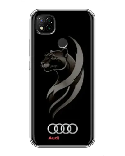 Чохол для Xiaomi Redmi 9c з картинкою «Графіка — пантера та Audi» Чохол для Xiaomi Redmi 9c з картинкою «Графіка — пантера та Audi»