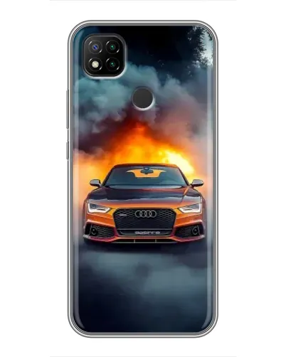 Чохол для Xiaomi Redmi 9c з картинкою «Audi у вогняному диму» Чохол для Xiaomi Redmi 9c з картинкою «Audi у вогняному диму»