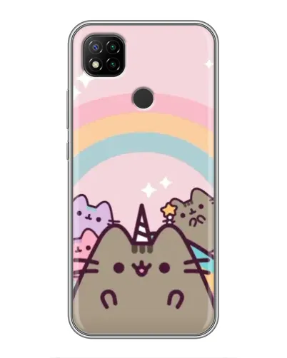 Чохол для Xiaomi Redmi 9c з картинкою «Єдиноріг Pusheen»