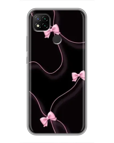 Чохол для Xiaomi Redmi 9c з картинкою «Рожеві стрічки»