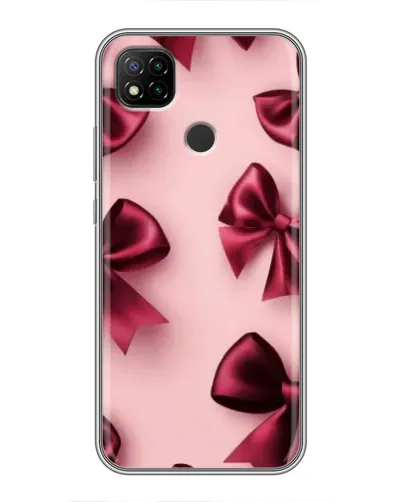 Чохол для Xiaomi Redmi 9c з картинкою «Бордовий атлас»