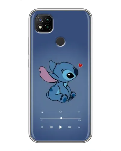 Чехол для Xiaomi Redmi 9c с картинкой «Музыкальный Stitch»