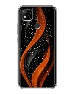 Чохол для Xiaomi Redmi 9c з картинкою «Вогняна зоряна хвиля»