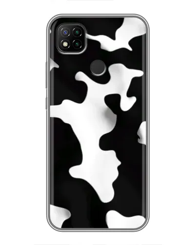 Чехол для Xiaomi Redmi 9c с картинкой «Черно-белое пятно»