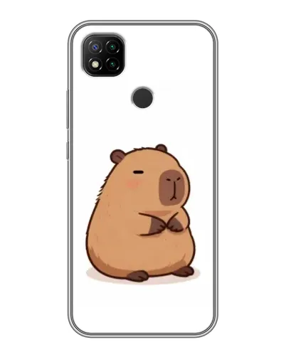 Чохол для Xiaomi Redmi 9c з картинкою «Товстенька капібара» Чохол для Xiaomi Redmi 9c з картинкою «Товстенька капібара»